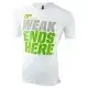 MusclePharm T Shirt 'Weak Ends Here' Beyaz